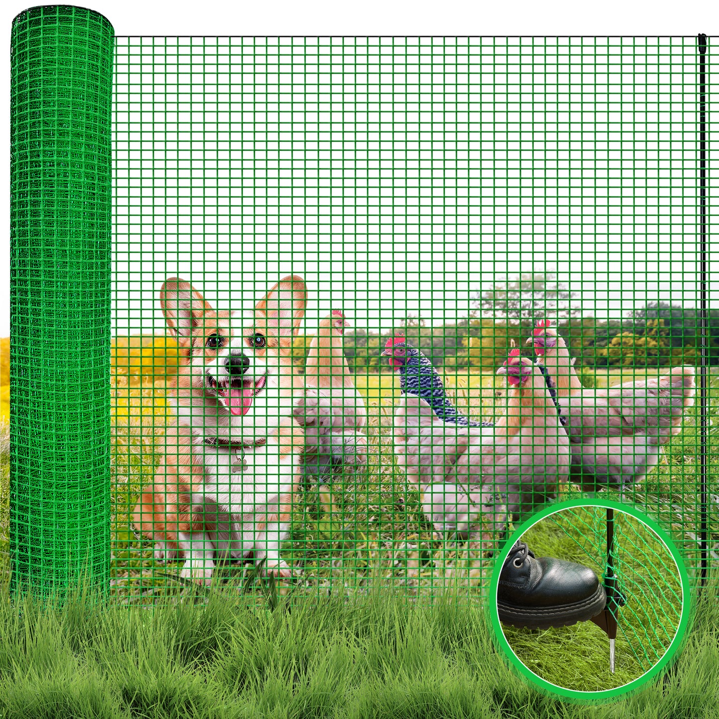 TITECK Temporary Fence for Outdoor