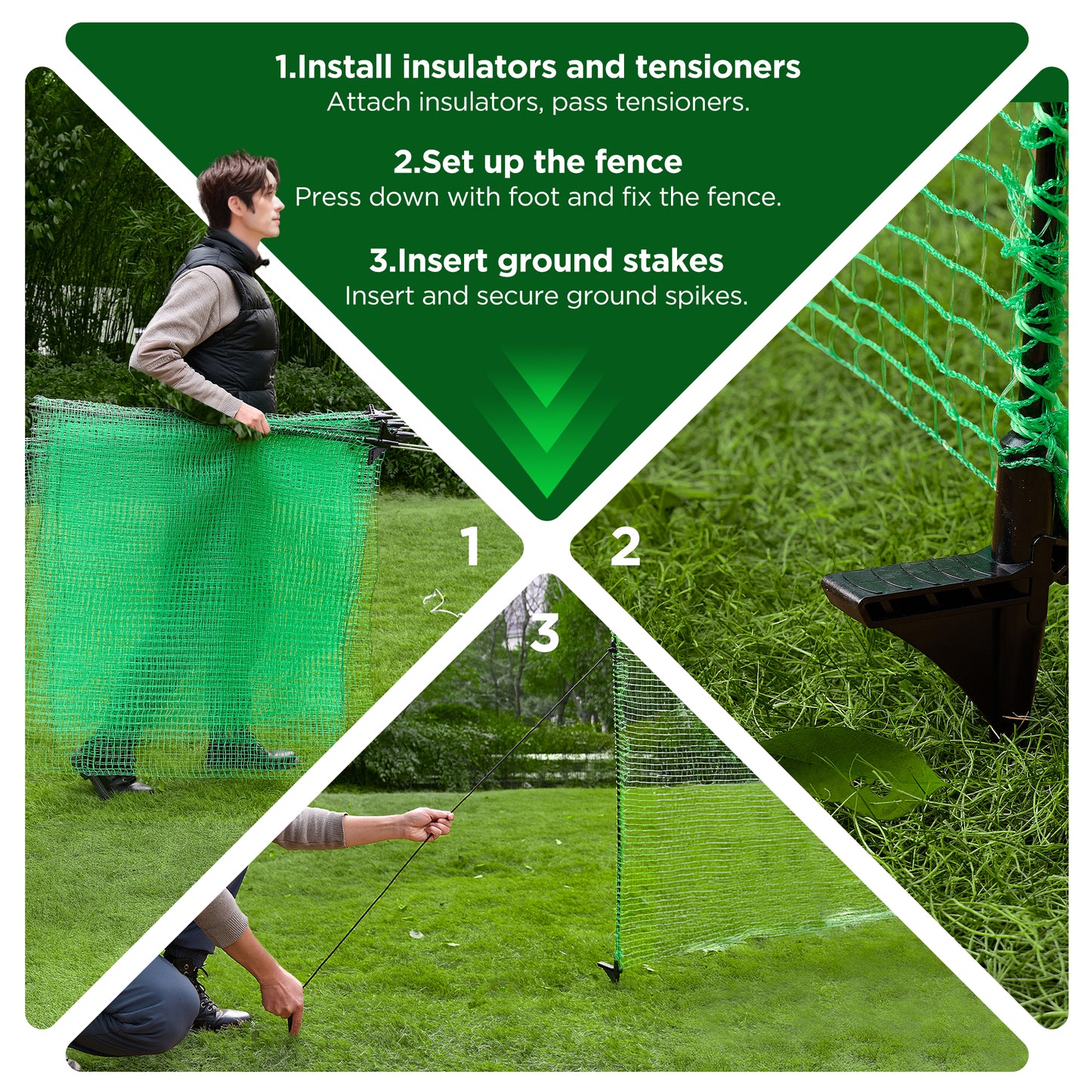 TITECK Temporary Fence for Outdoor