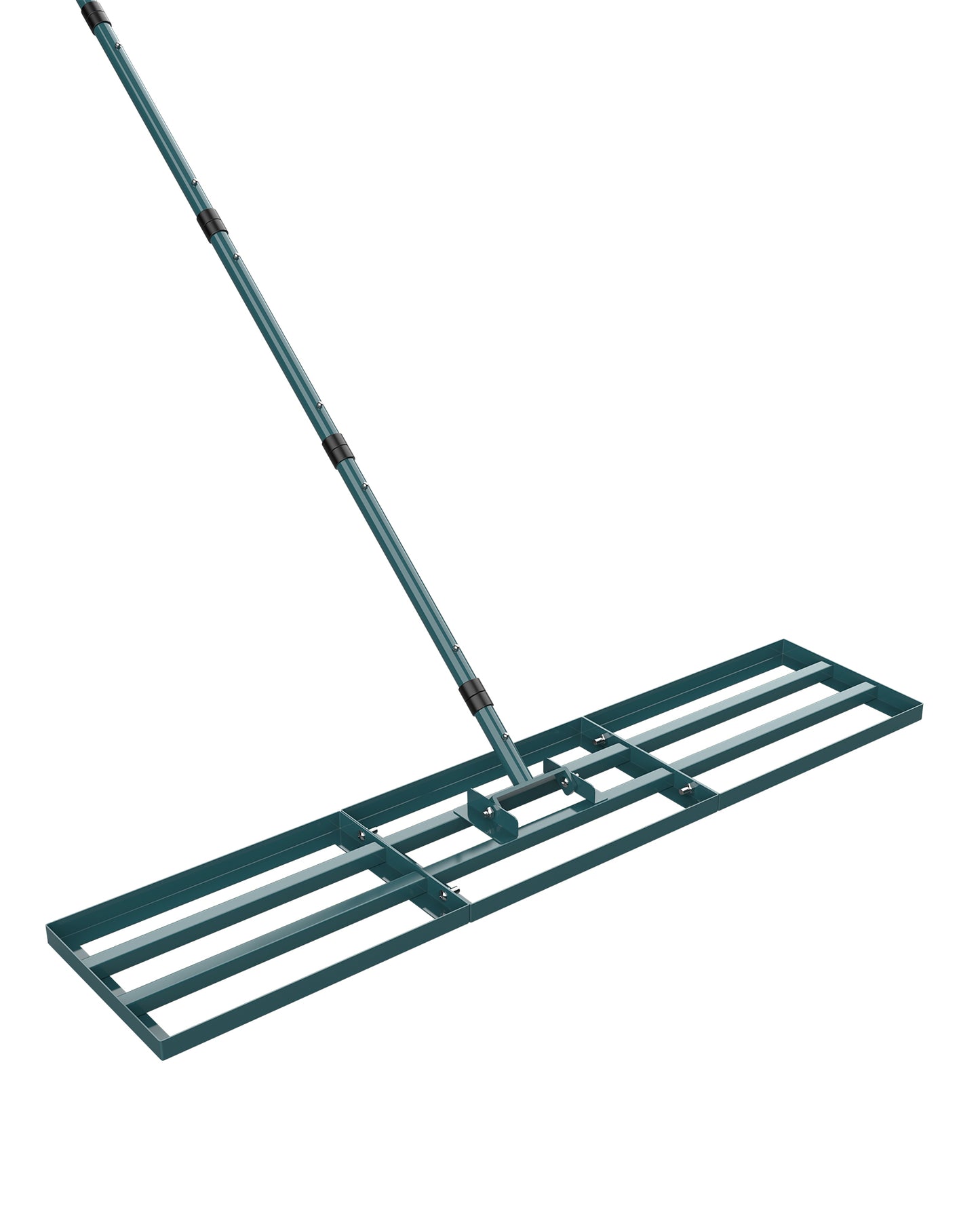 TITECK Lawn Leveling Rake with Adjustable Steel Handle